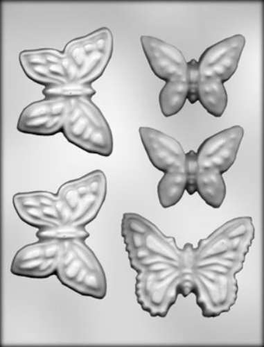 Butterfly Assortment Chocolate Mould - Click Image to Close